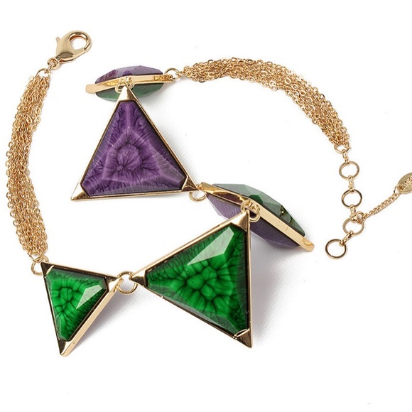 Amrita Singh Jewelry - Amrita Singh Reversible Bermuda Bib Necklace